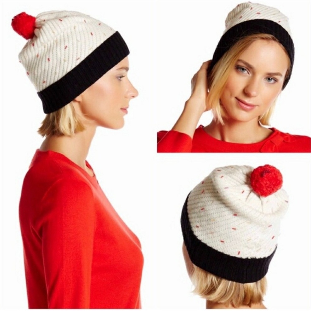 Kate Spade Cupcake Cuff Hat O/S